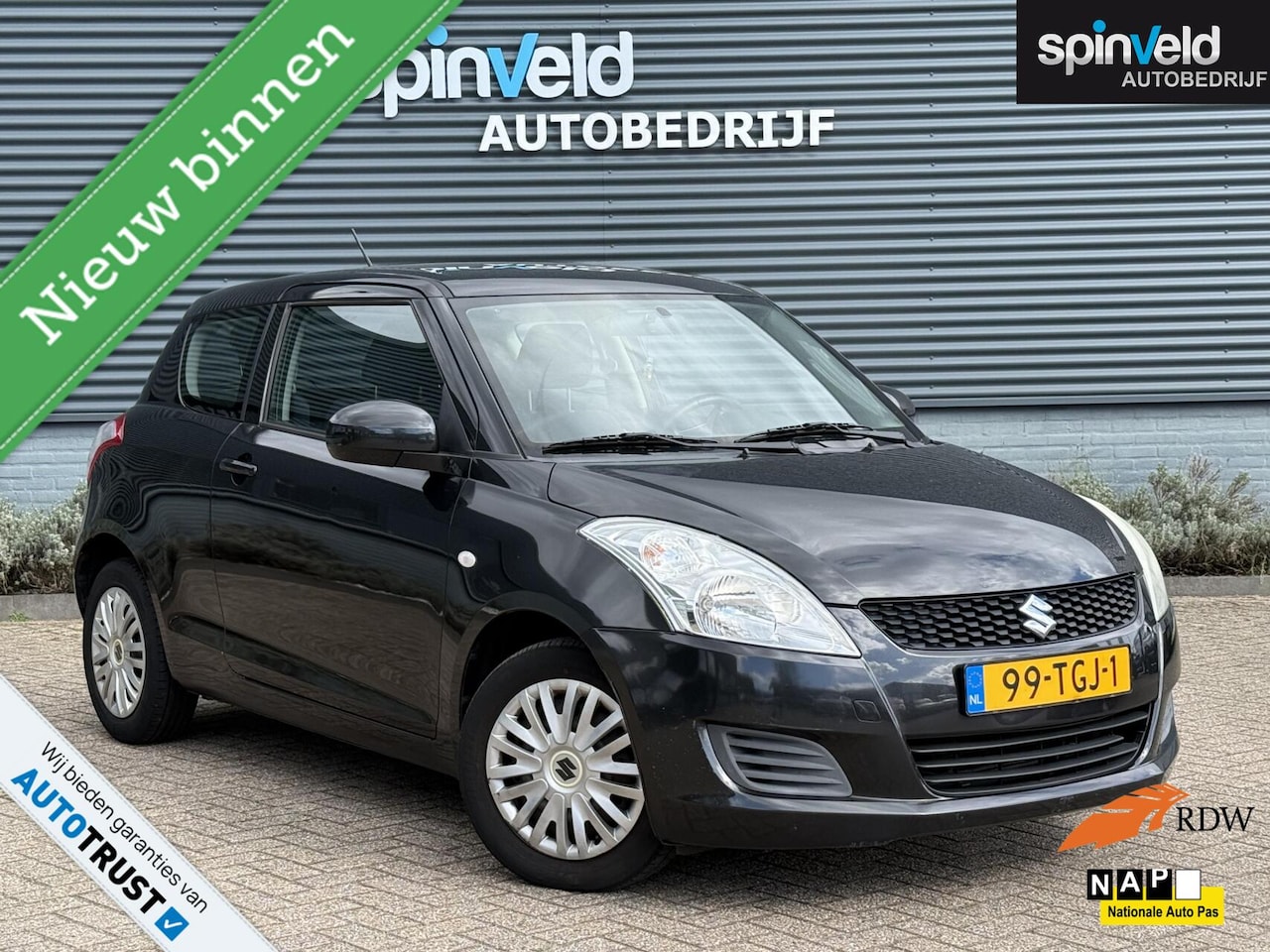 Suzuki Swift - 1.2 Comfort Bj’12 NAP NL Airco Stoelverwarming 3drs - AutoWereld.nl
