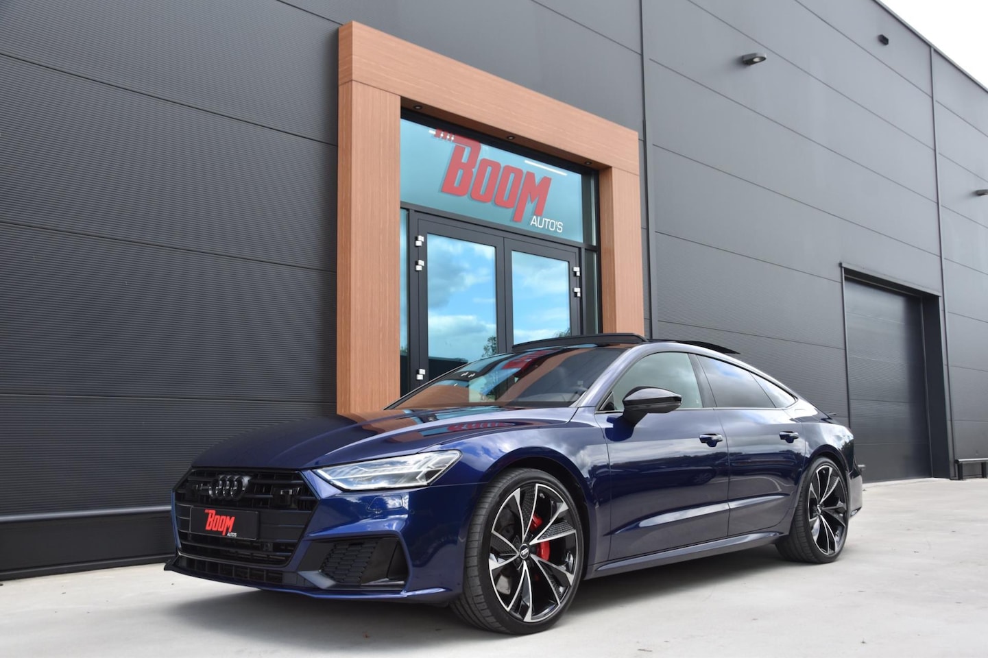 Audi A7 Sportback - 55 TFSI e quattro Competition Black optic PANODAK|RSZETELS|B&O|TREKHAAK|LASER|SOFTCLOSE|21 - AutoWereld.nl