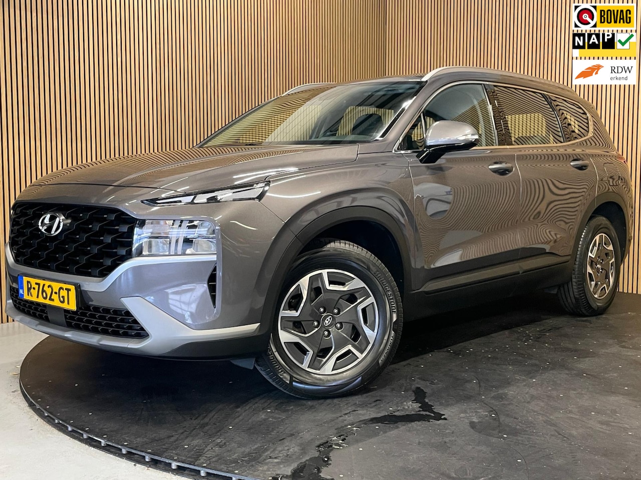 Hyundai Santa Fe - 1.6 T-GDI HEV i-Motion|TREKH.|ACC|STOELVERW|CARPLAY|CAMERA|CLIMATE, CRUISE CTRL|LANE-ASSIS - AutoWereld.nl