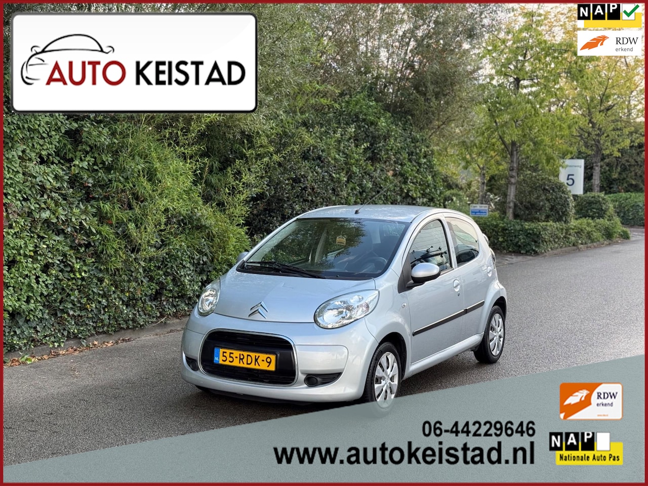 Citroën C1 - 1.0-12V 5-DEURS AIRCO/ELEKTR. RAMEN/CARPLAY! - AutoWereld.nl