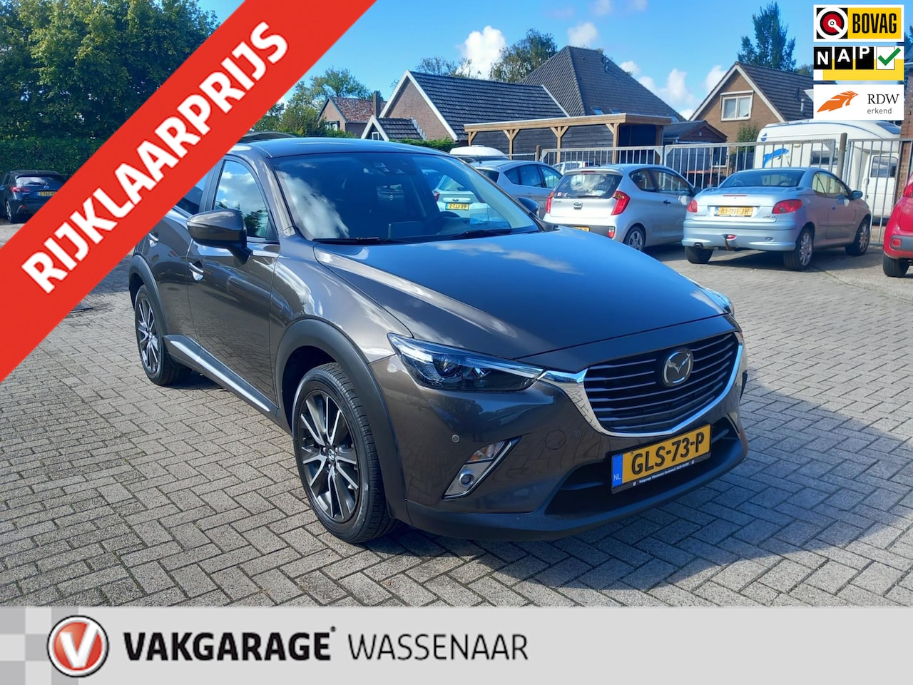 Mazda CX-3 - 2.0 SkyActiv-G 150PK GT-M 4WD adapt cruise navi leer - AutoWereld.nl