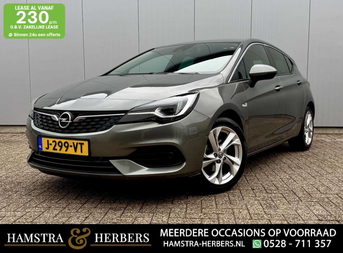 Opel Astra - 1.2 Blitz Elegance antraciet - AutoWereld.nl