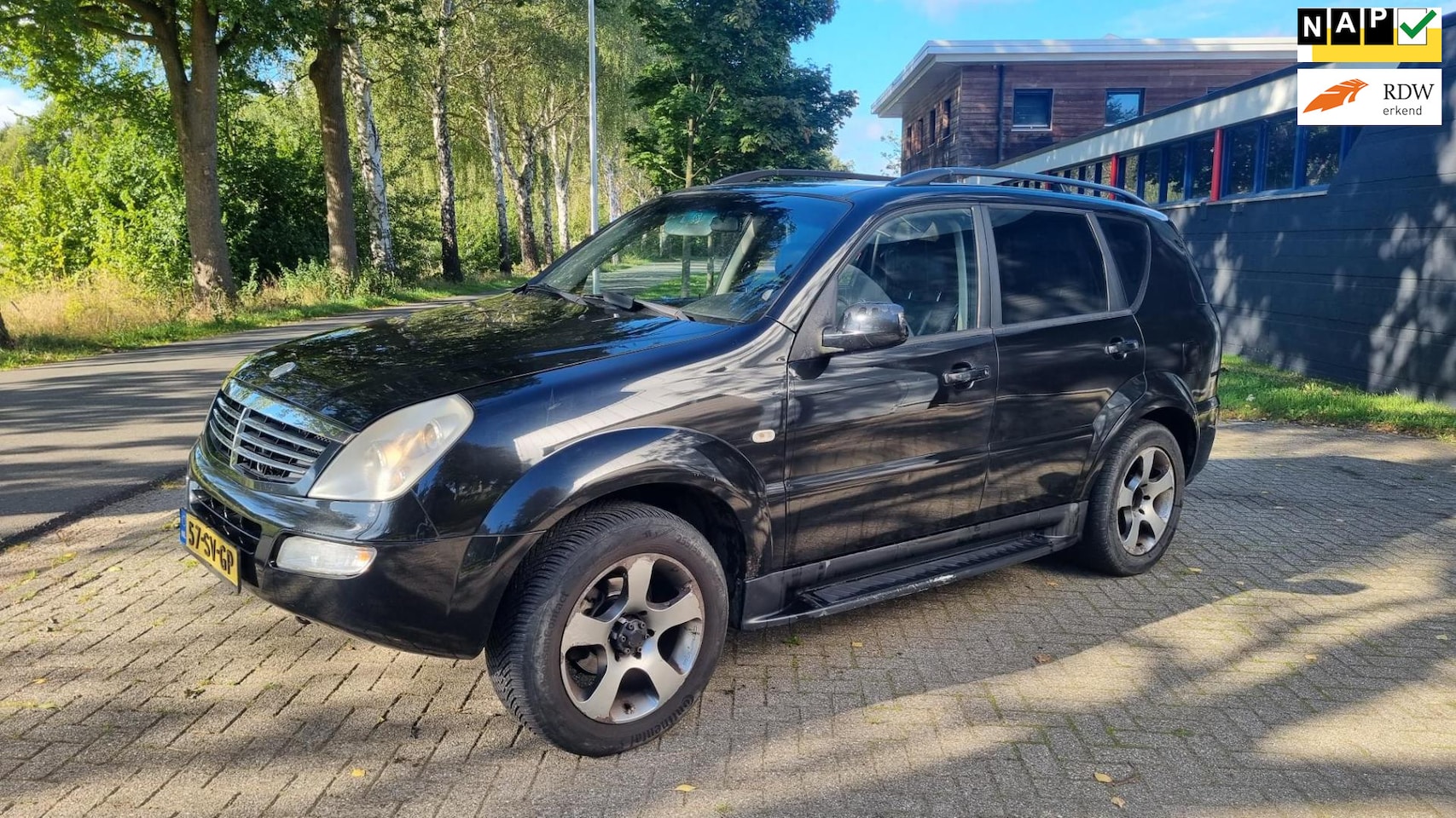 SsangYong Rexton - RX 230 20006 BENZINE 3500 TREKHAAK 210000KM NAP - AutoWereld.nl
