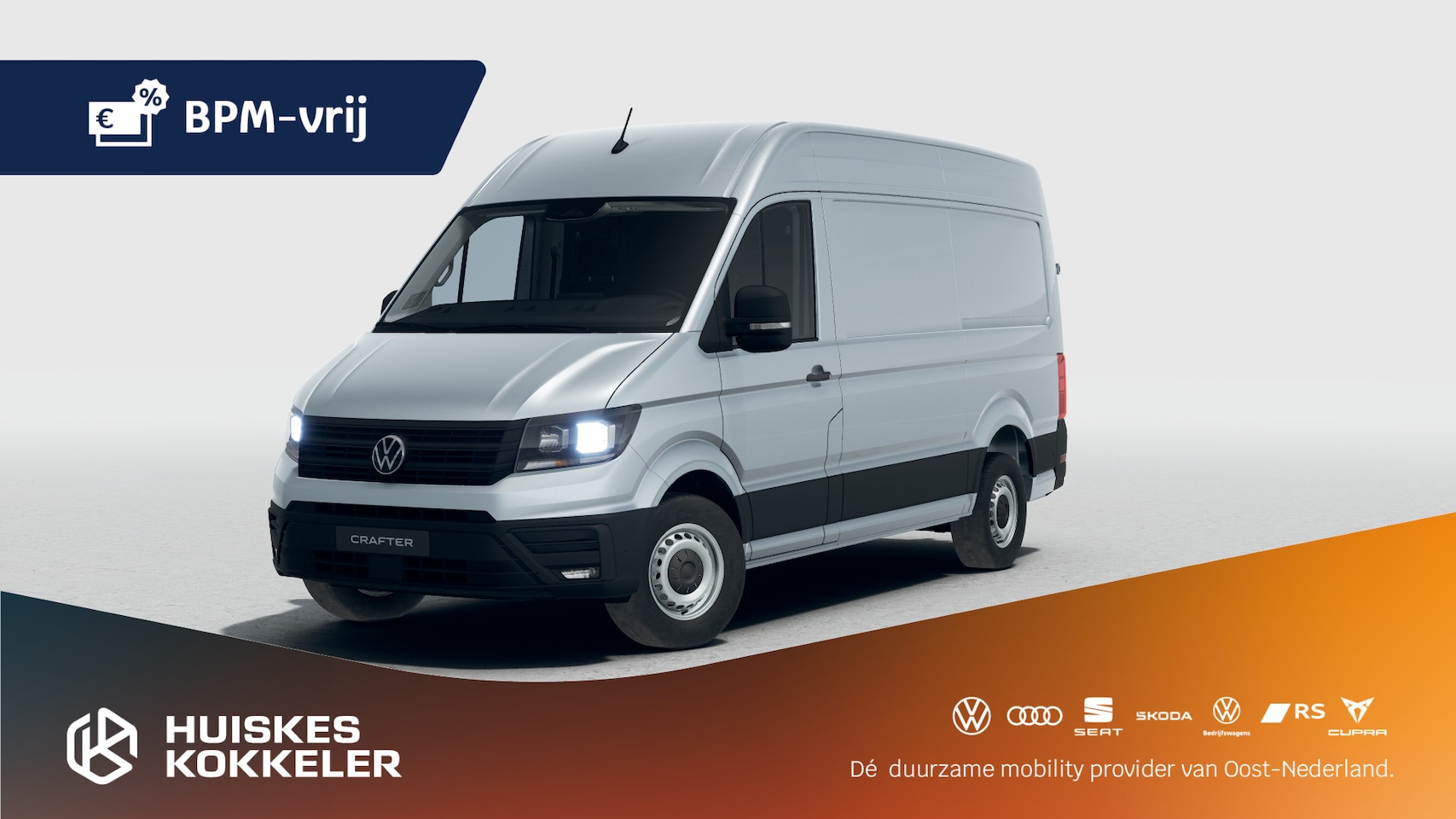 Volkswagen Crafter - 35 2.0 TDI 177pk L3H3 Highline | Geveerde stoel | Climatronic | Cruise Control | Trekhaak - AutoWereld.nl