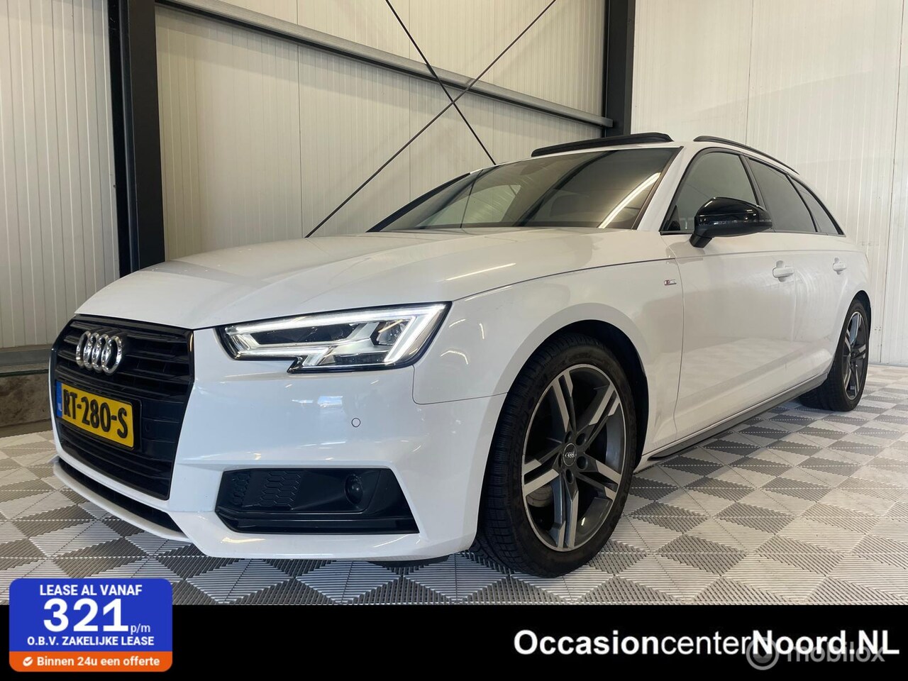 Audi A4 Avant - 2.0 TFSI MHEV Sport S line black edition 2.0 TFSI MHEV Sport S line black edition - AutoWereld.nl