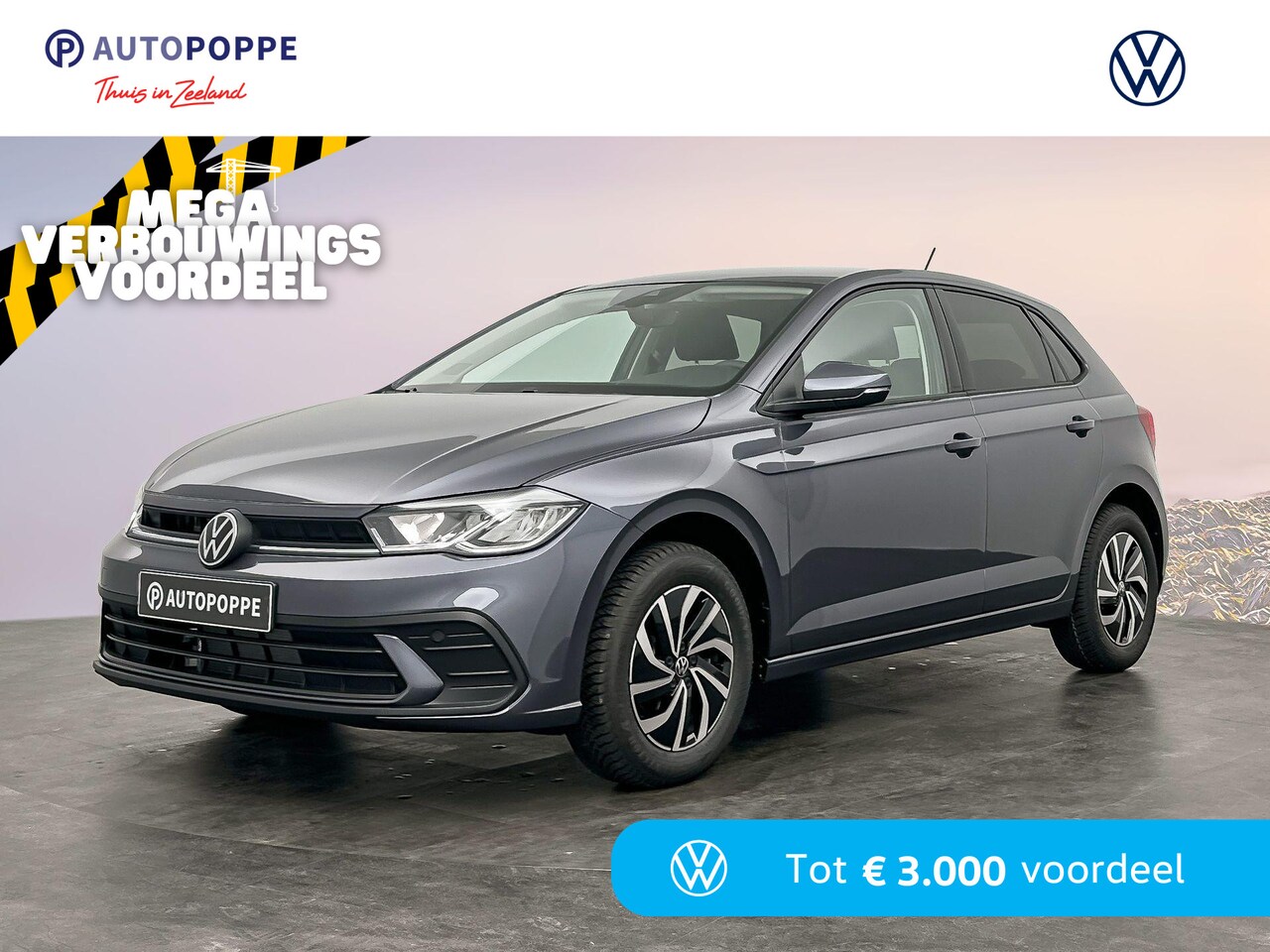 Volkswagen Polo - Life Edition 1.0 70 kW / 95 pk TSI Hatchback 7 ver - AutoWereld.nl