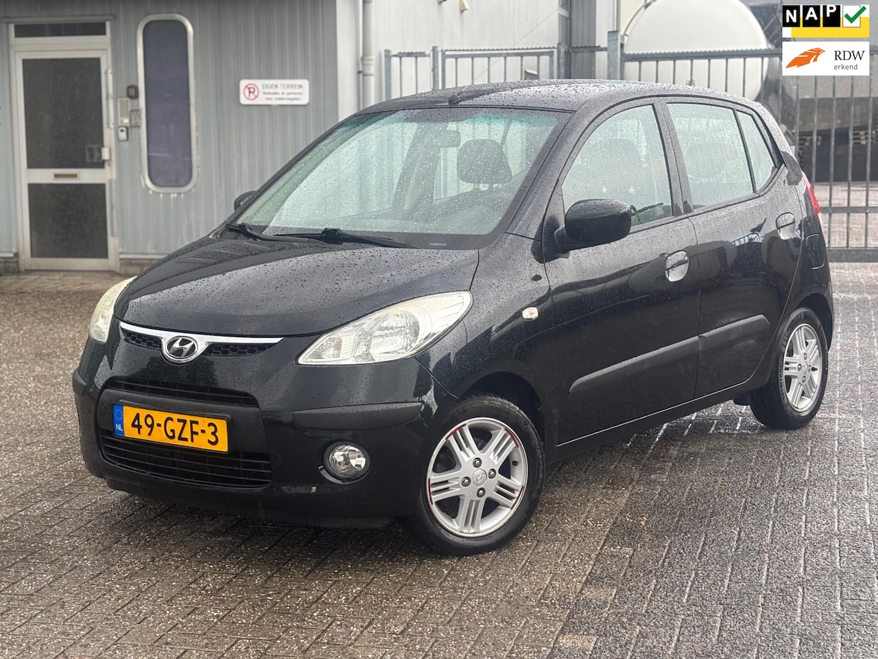 Hyundai i10 - 1.25i i-Catcher 1.25i i-Catcher, Nap, Apk, Airco, Elek pkt, Lm velgen - AutoWereld.nl