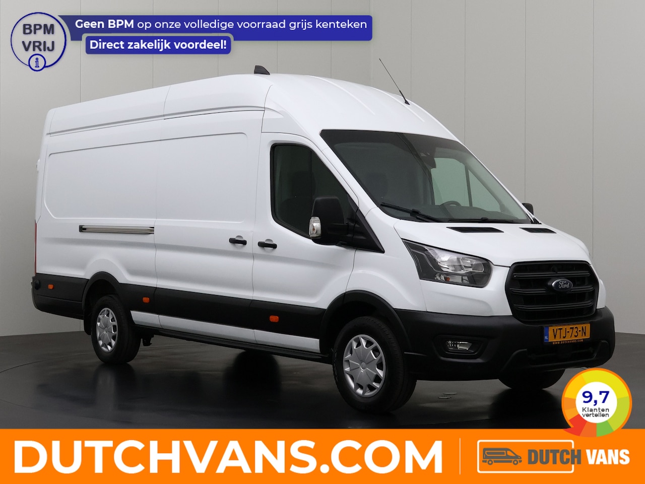 Ford Transit - 2.0TDCI 130PK L4H3 Jumbo RWD | Airco | Cruise | Betimmering - AutoWereld.nl