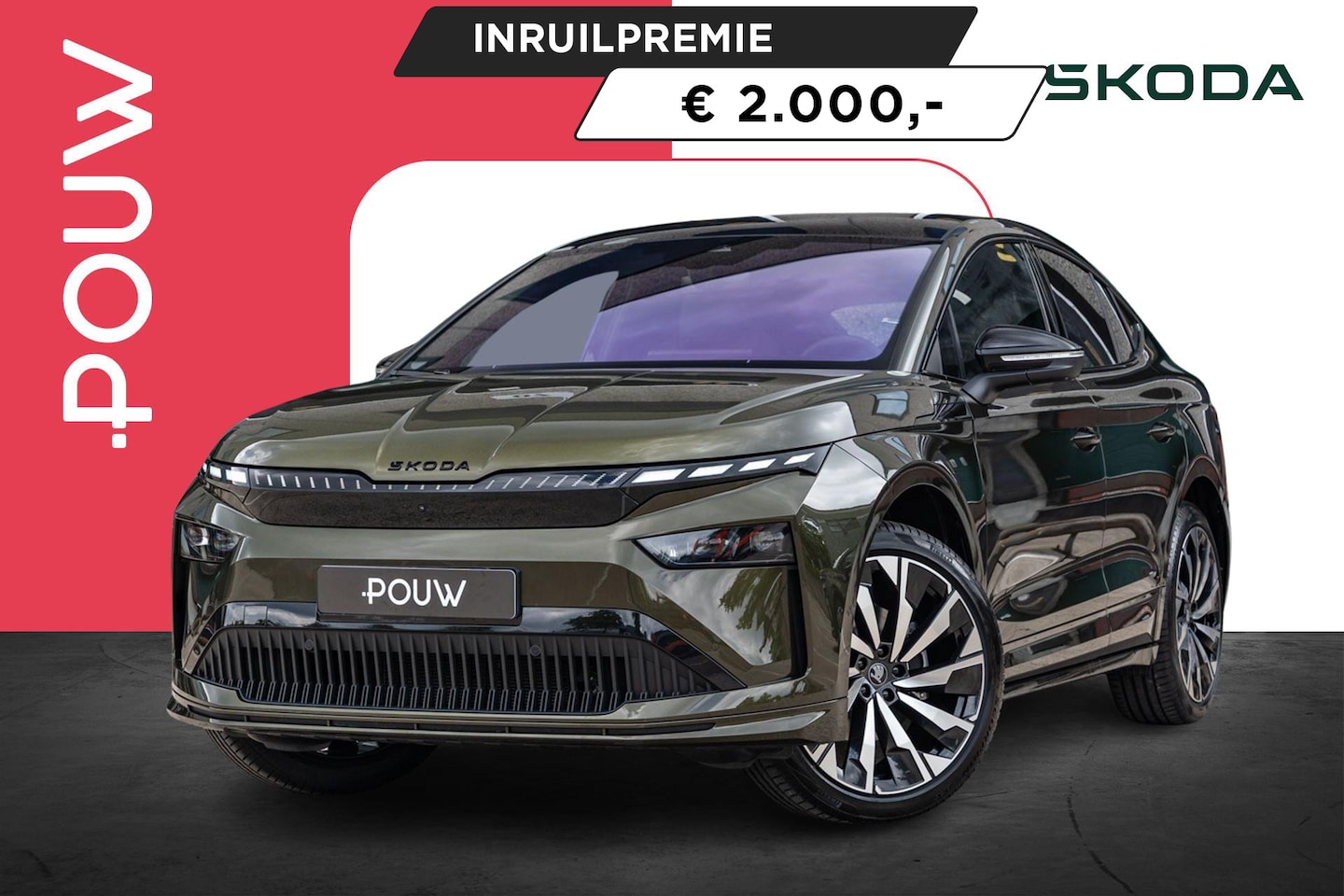 Skoda Enyaq Coupé iV - 60 204pk Sportline | Business Upgrade Plus | Trekhaak Wegklapbaar - AutoWereld.nl