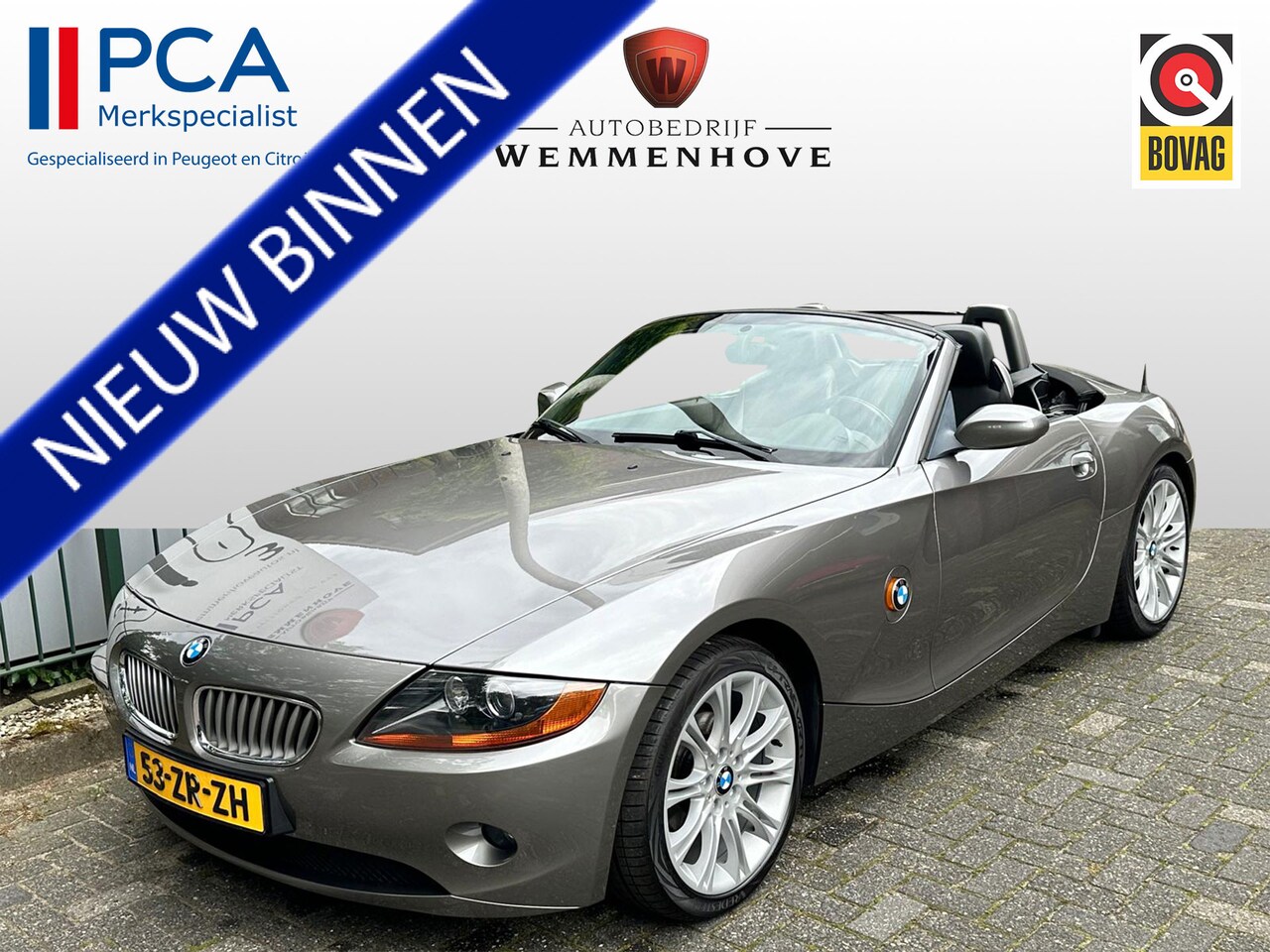 BMW Z4 Roadster - 2.5i S 6-Cilinder/Alu wielen/El.Kap - AutoWereld.nl