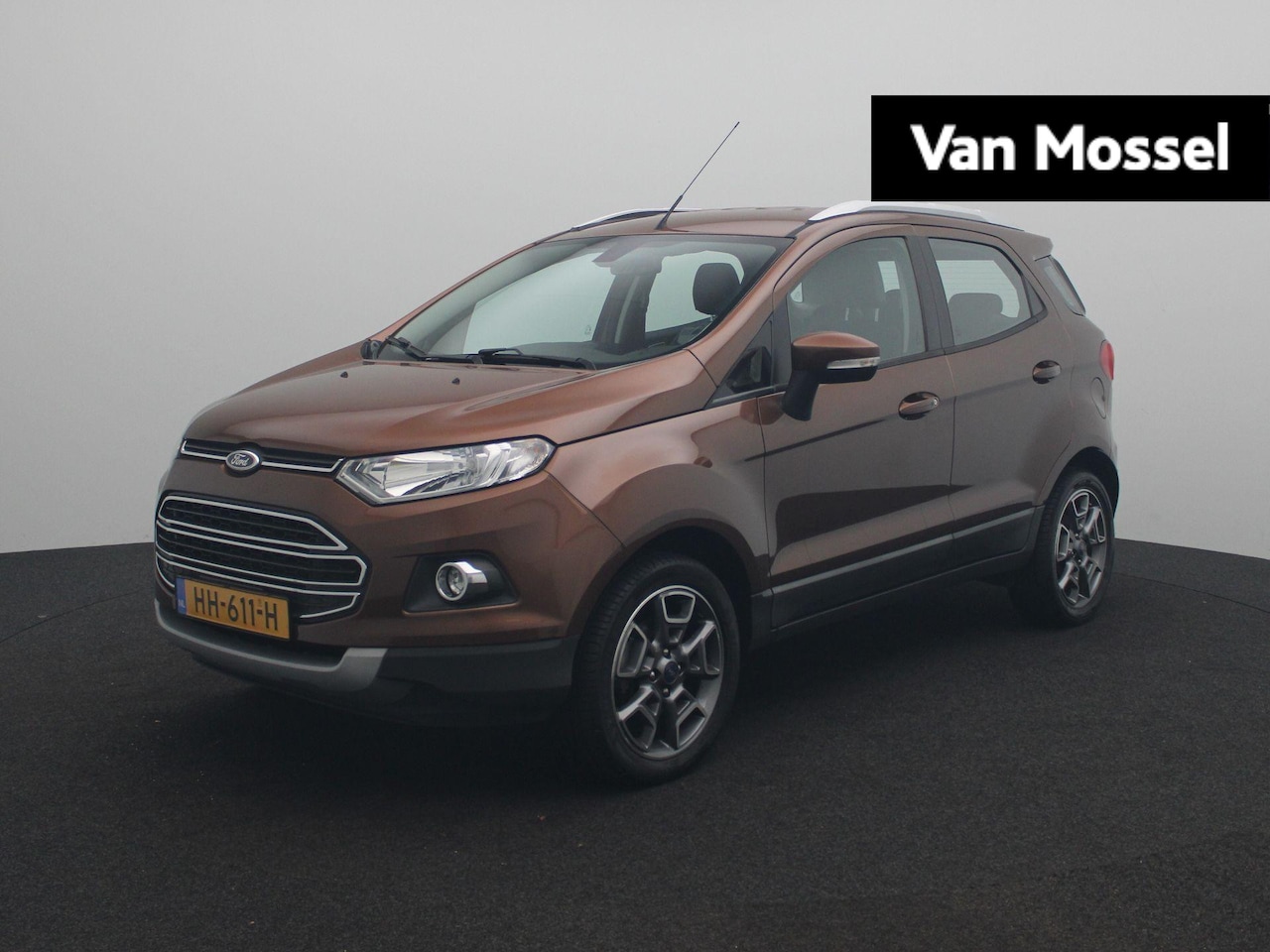 Ford EcoSport - 1.0 EcoBoost Titanium | Trekhaak | Climate Control | Half Leder | Cruise Control | Parkeer - AutoWereld.nl
