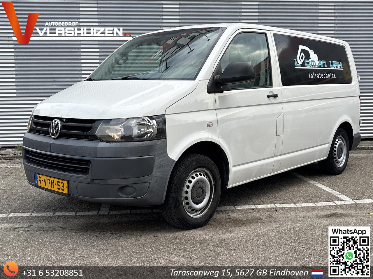 Volkswagen Transporter - 2.0 TDI L1H2 | € 4.850,- NETTO! | Leder | Airco | Kasten Inbouw | - AutoWereld.nl