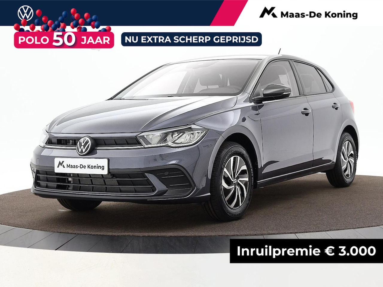 Volkswagen Polo - Life Edition 1.0 TSI 95 pk 5 versn. Hand · Achteruitrijcamera · regensensor · - AutoWereld.nl