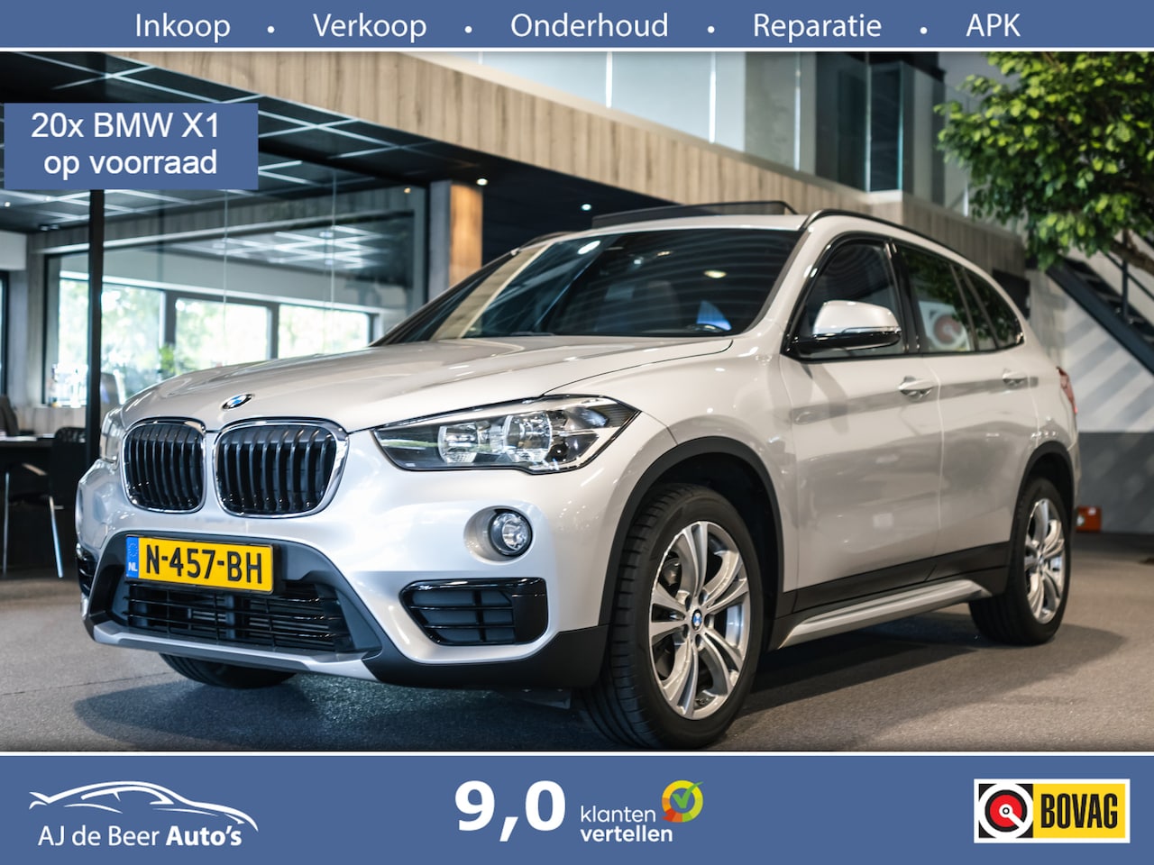 BMW X1 - sDrive18i Panorama | Navigatie | Stoelverwarming | Zeer nette auto - AutoWereld.nl