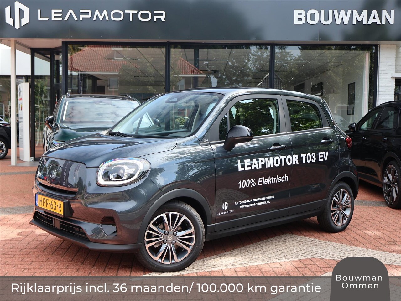 Leapmotor T03 - EV 37,3 kWh 95PK Design, Rijklaarprijs | Camera | Navigatie | Panoramadak | Lichtmetalen w - AutoWereld.nl