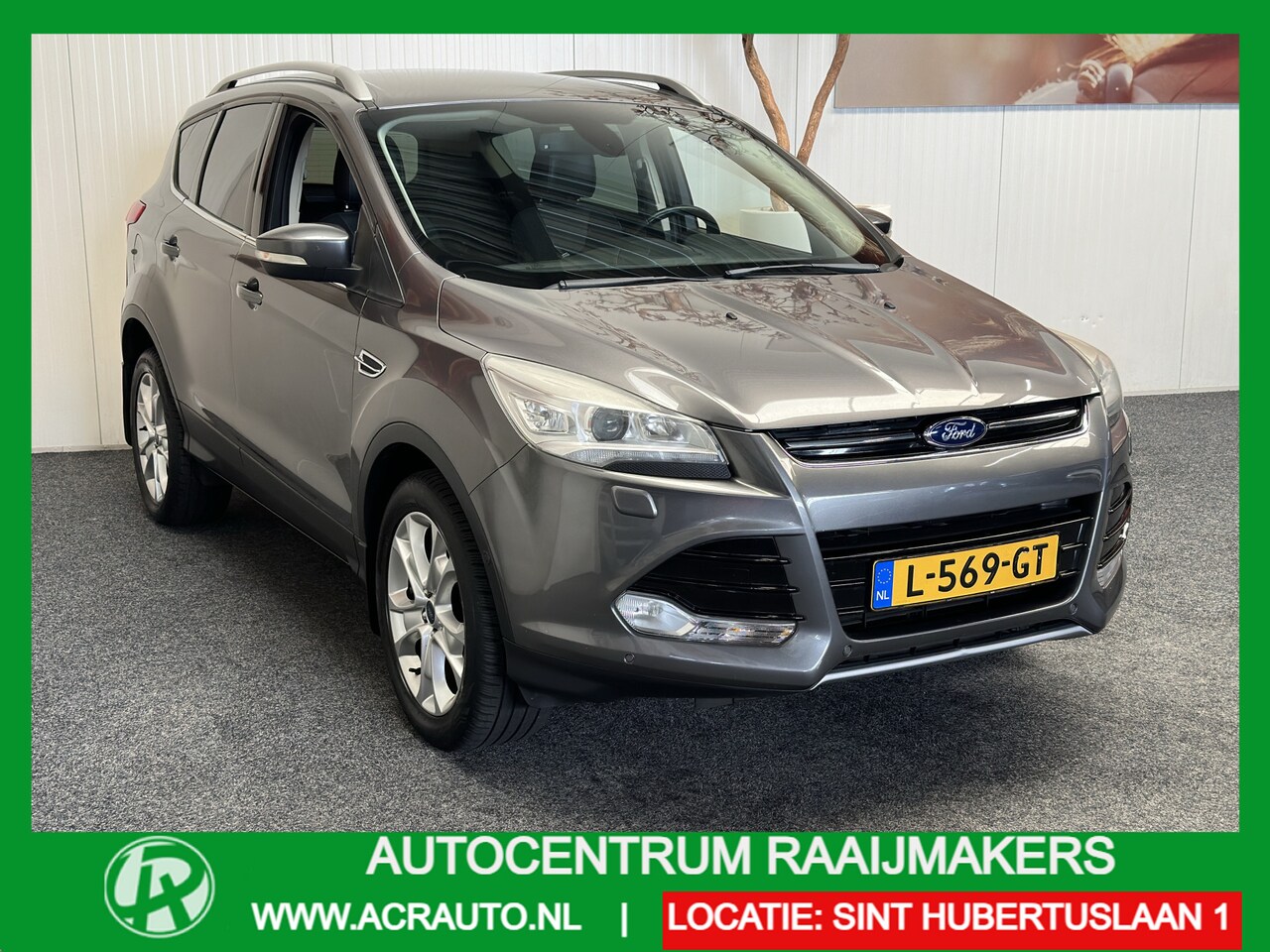 Ford Kuga - 1.6 TITANIUM NAVIGATIE CRUISE CONTROL CLIMATE CONTROL STOEL EN VOORRUITVERWARMING ACHTERUI - AutoWereld.nl