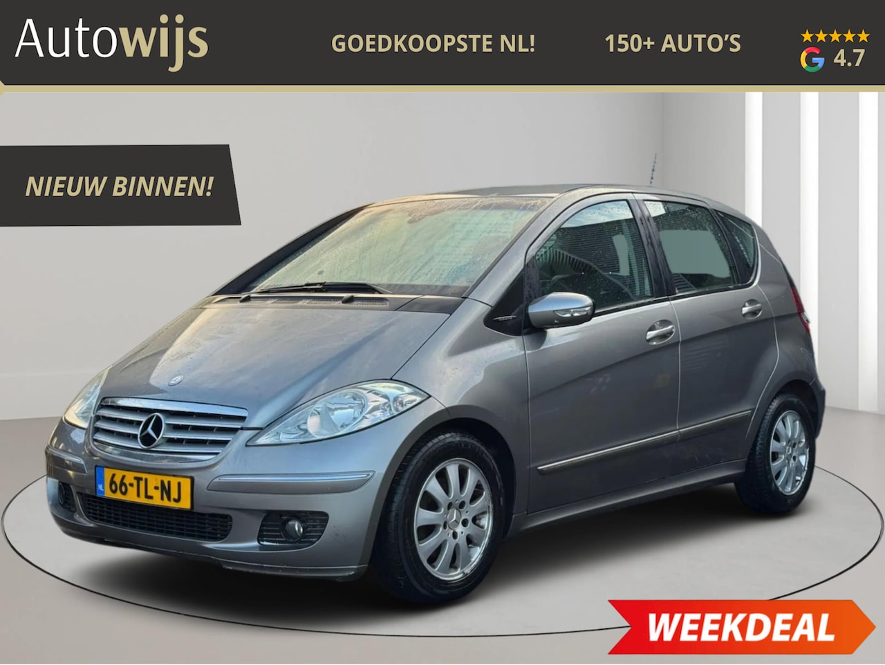Mercedes-Benz A-klasse - 160 CDI Elegance|Nette staat|Leder|AUT - AutoWereld.nl