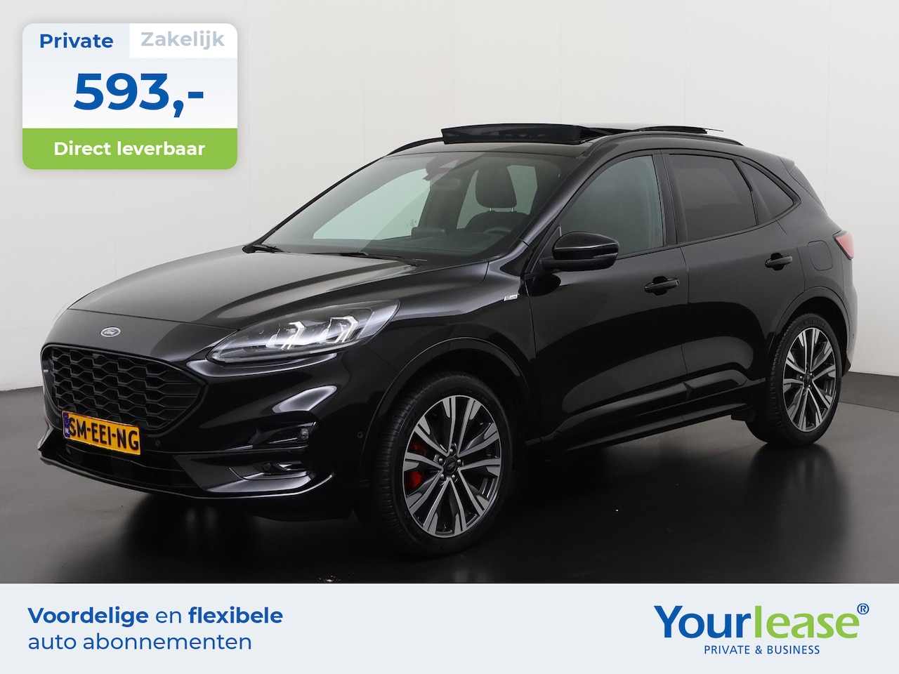 Ford Kuga - 2.5 FHEV ST-Line X | All-in 593,- Private Lease | Direct uit voorraad - AutoWereld.nl