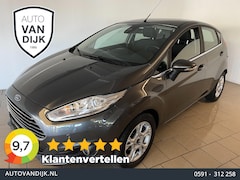 Ford Fiesta - 1.0 EcoBoost Titanium AIRCO CLIMA NAVI CRUISE BT LED ELEK RAMEN CENT VERG VELGEN ZEER NETT