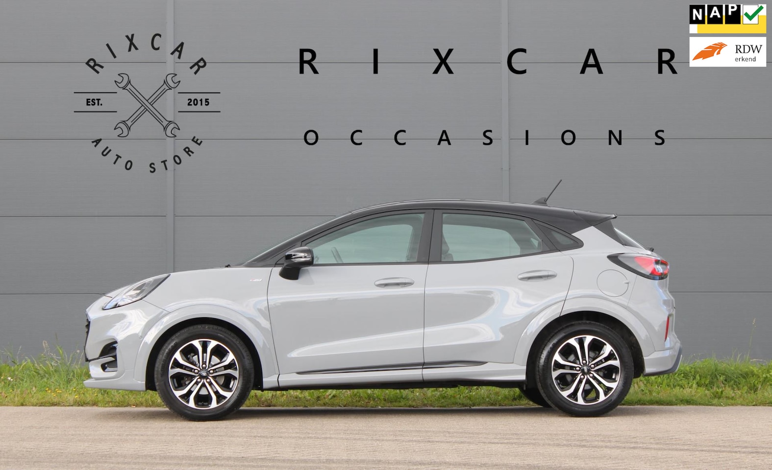 Ford Puma - 1.0 EcoBoost Hybrid ST-Line X Panodak 155PK !!NIEUWBINNEN!! - AutoWereld.nl