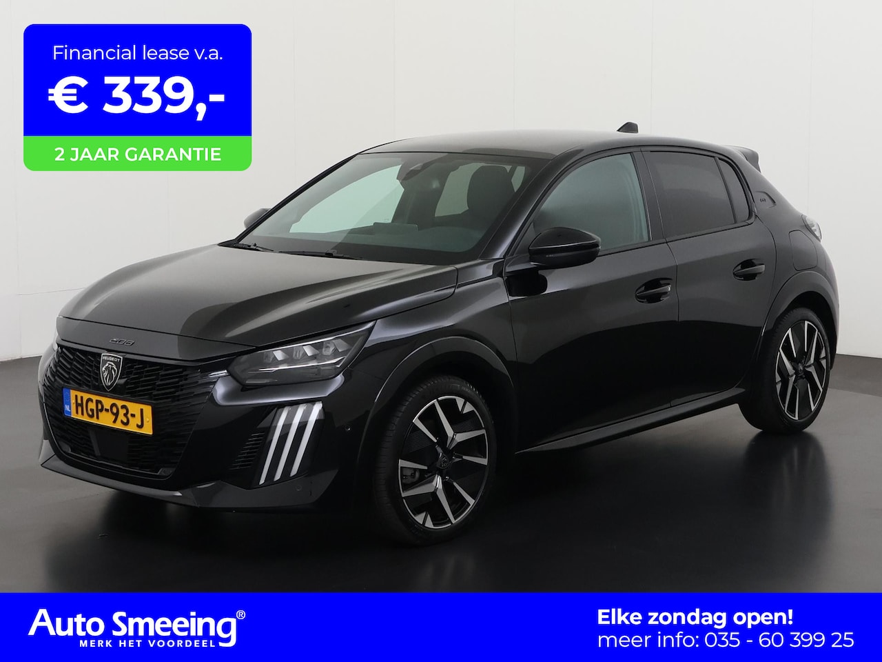 Peugeot 208 - Hybrid 100 e-DCS6 GT | Panoramadak | Digital Cockpit | Blind Spot | Navigatie | Zondag Ope - AutoWereld.nl