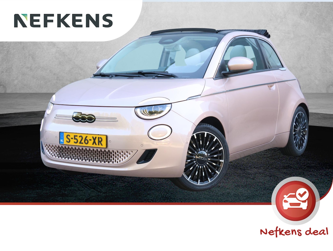 Fiat 500 C - La Prima 42 kWh - AutoWereld.nl