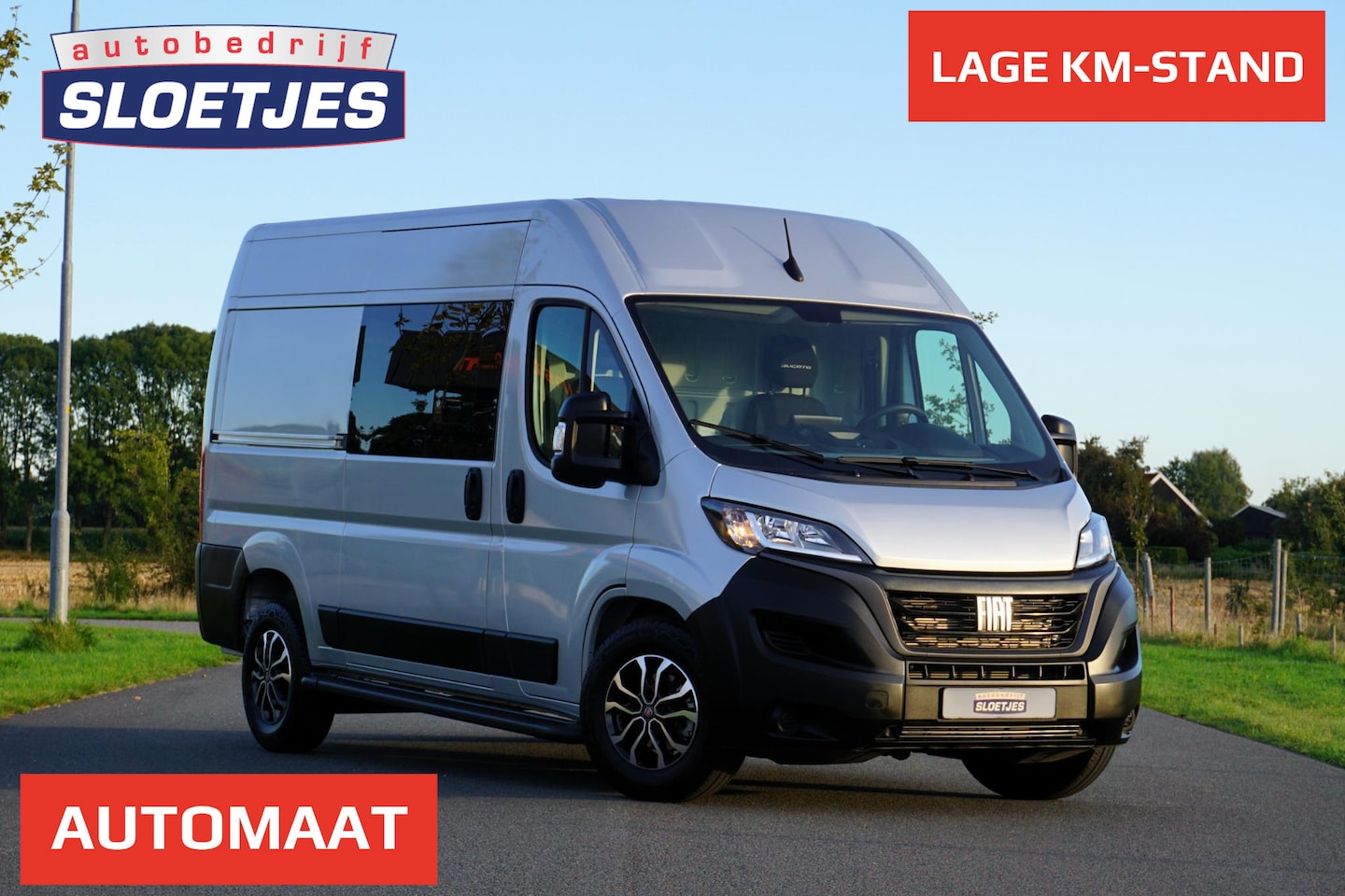 Fiat Ducato - 35H HD 2.2 MultiJet L2H2 |Autormaat |Camper uitvoering |BPM voordeel |2 stoelen |2 airbags - AutoWereld.nl