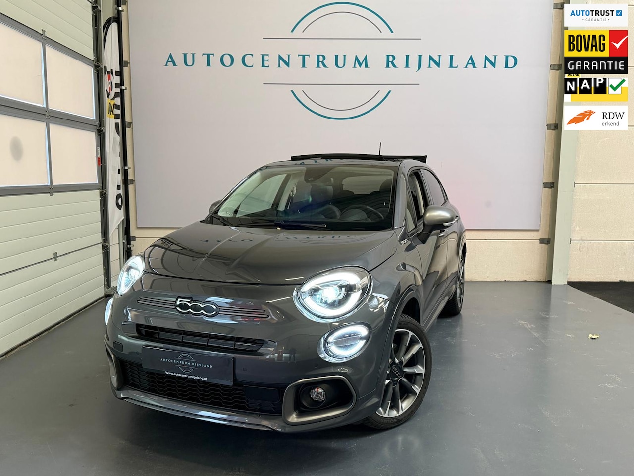 Fiat 500 X - 1.5 Hybrid Sport Cabrio AUTOMAAT 1 JAAR BOVAG GARANTIE - AutoWereld.nl