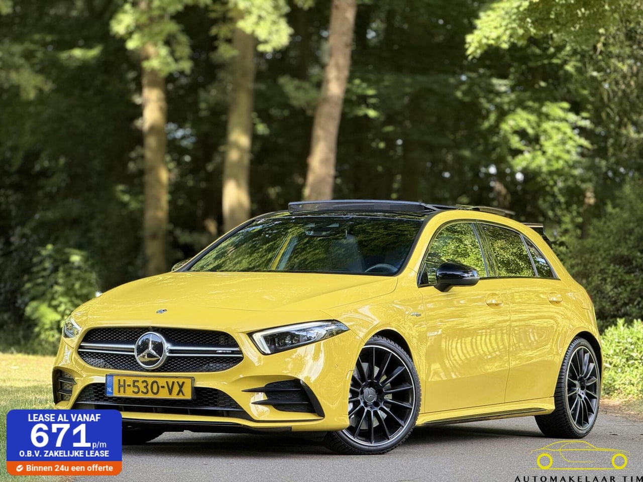 Mercedes-Benz A-klasse - AMG 35 4MATIC / Pano / Burmester - AutoWereld.nl