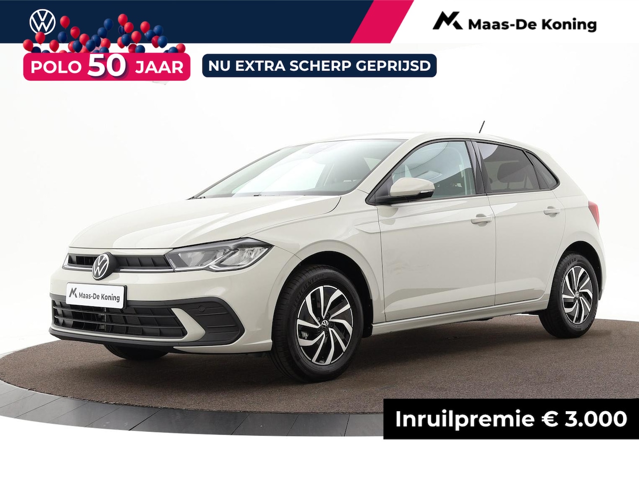 Volkswagen Polo - Life Edition 1.0 TSI 95 pk 5 versn. Hand · Achteruitrijcamera · - AutoWereld.nl