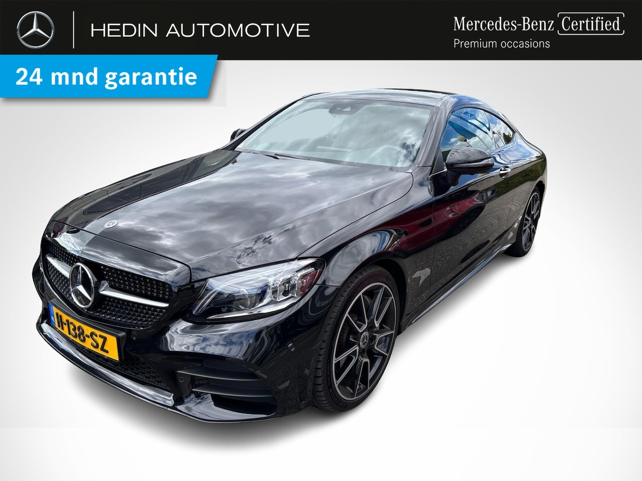 Mercedes-Benz C-klasse Coupé - C 300 Automaat AMG Line | Nightpakket | Panoramadak | Burmester Audio | Multibeam LED | Co - AutoWereld.nl