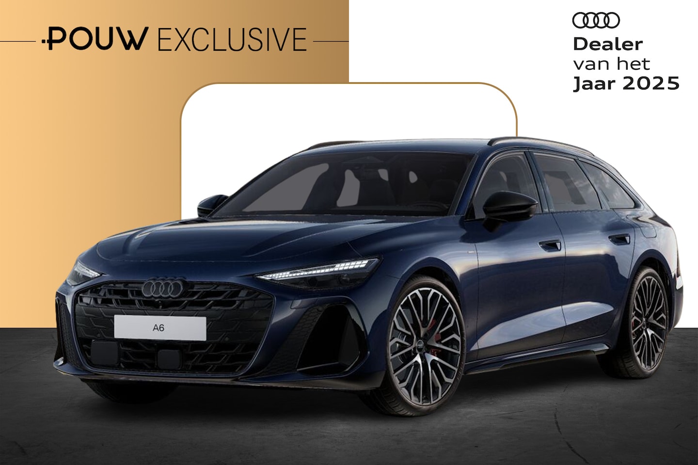 Audi A6 Avant - 2.0 e-hybrid 367pk quattro S Edition Competition | Adaptieve Luchtvering | 21" Velgen - AutoWereld.nl