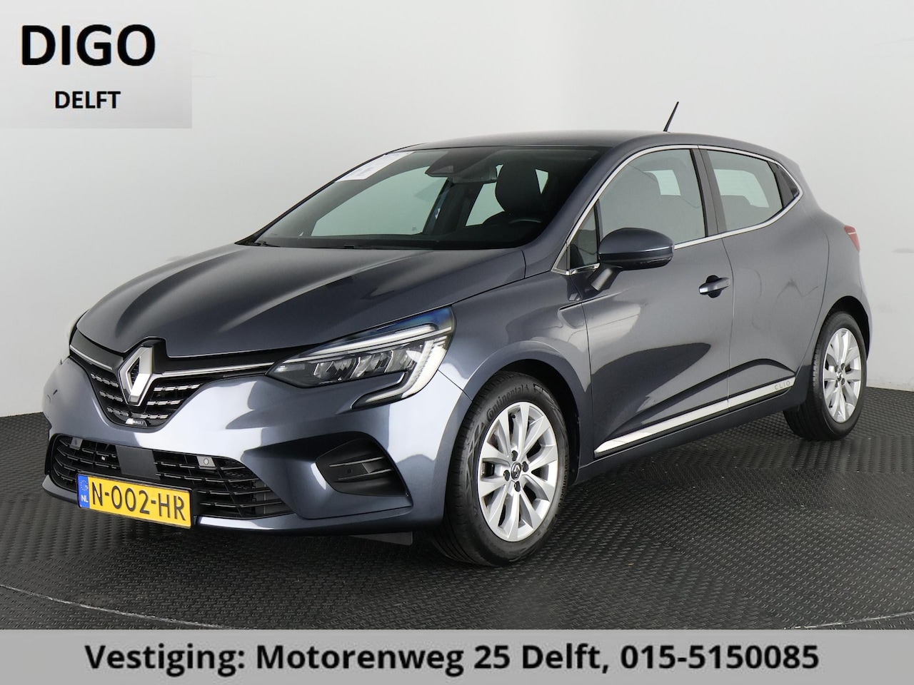 Renault Clio - 1.0 TCe INTENS 1e EIG GARANTIE TOT 10-2031* NAVIGATIE.  PARKEERSENSOREN. LM VELGEN - AutoWereld.nl