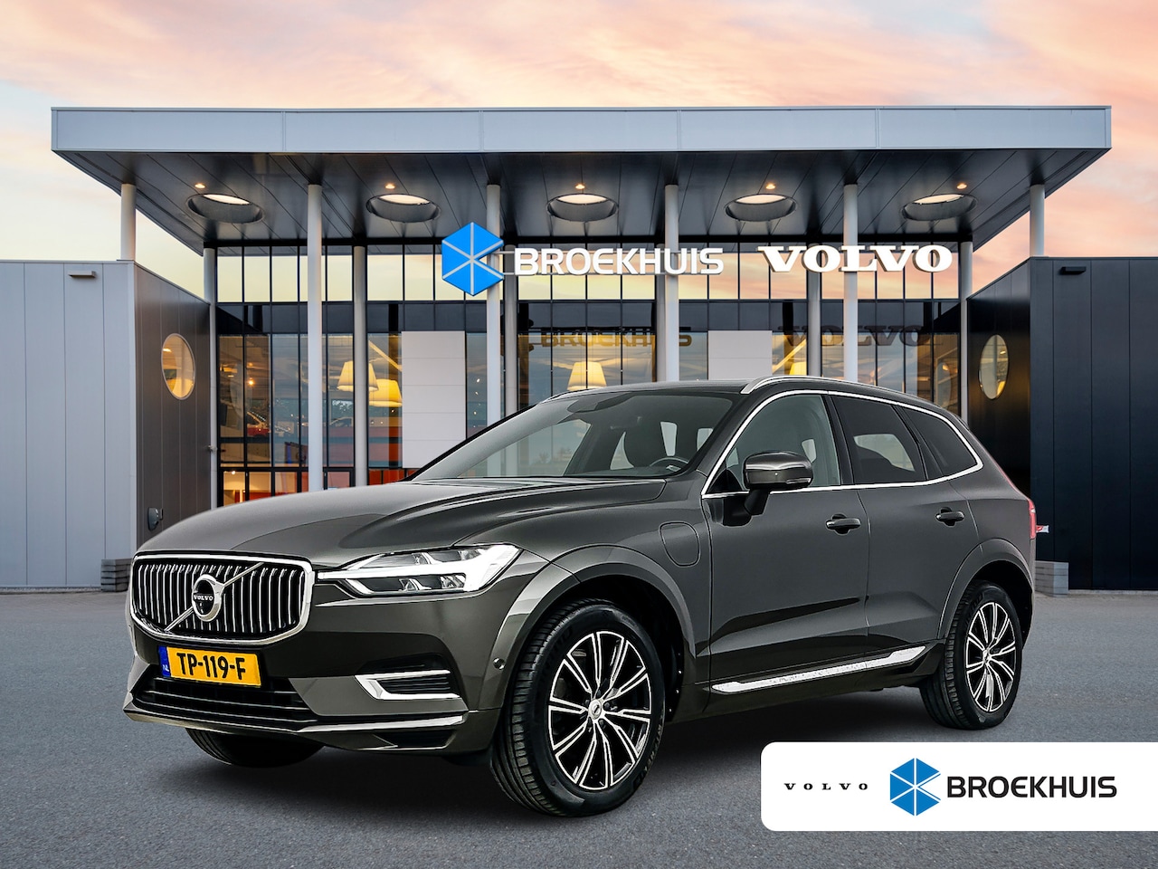 Volvo XC60 - T8 Recharge Inscription | Panoramadak | Geventileerd Nappa Leder | 360 Camera | Trekhaak | - AutoWereld.nl