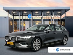 Volvo V60 - T6 Recharge Ultimate Bright 18" | Panoramadak | Blond Leder | Head-up | Elektr. verst. sto