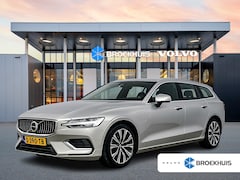Volvo V60 - T6 Recharge Plus Bright Google | Long Range | 18" | Leder | Elektr. verst. stoelen | Adapt