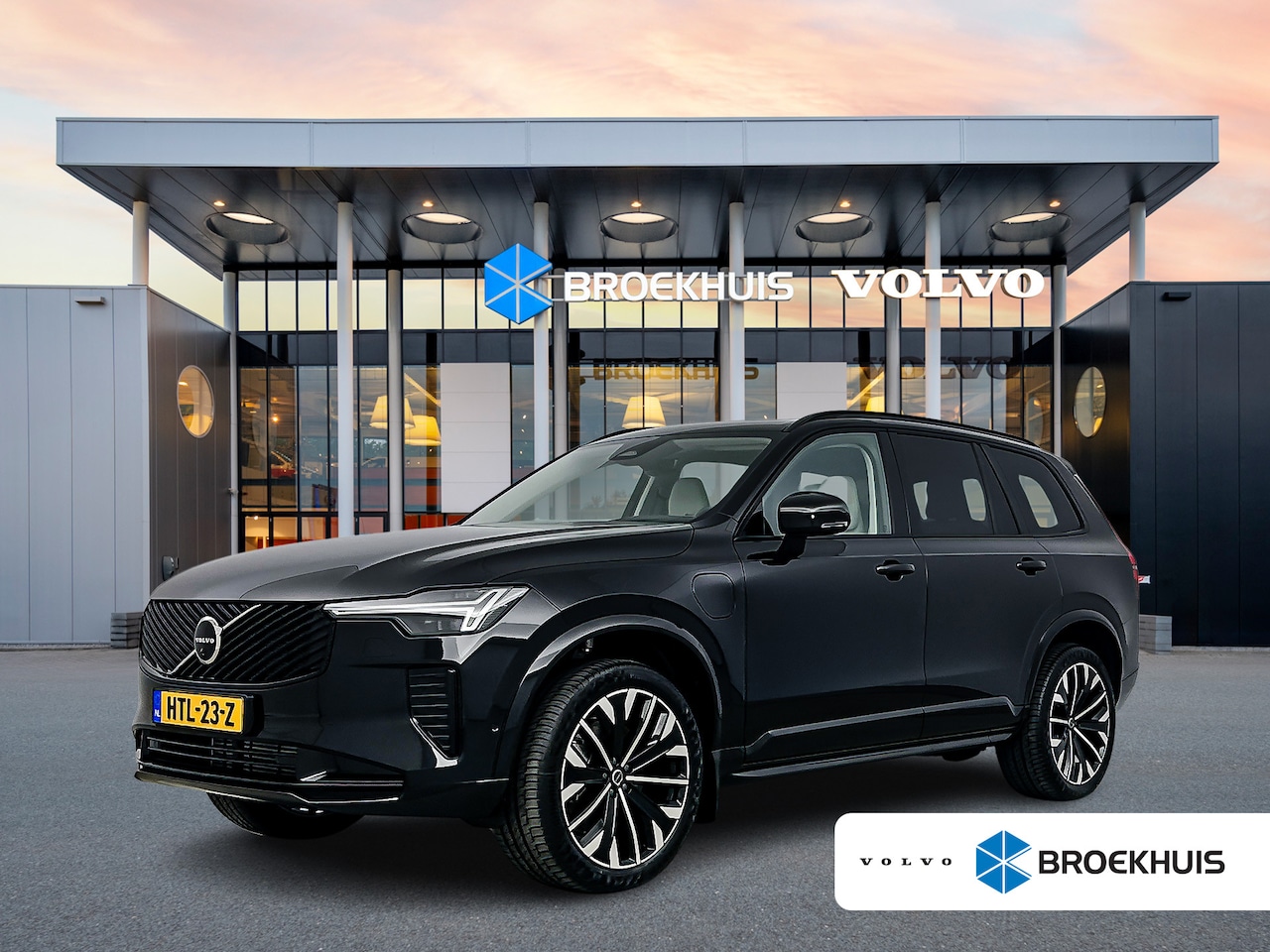 Volvo XC90 - T8 Recharge Ultra Dark | Facelift | 21" | Geventileerd Nappa Leder | Massagestoelen | 360 - AutoWereld.nl