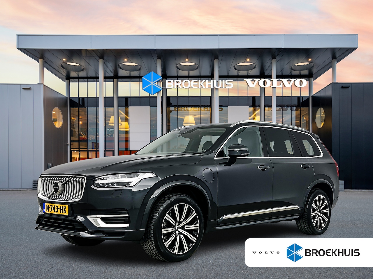 Volvo XC90 - T8 Recharge Inscription Exclusive | Luchtvering | Nappa leder | Massage stoelen | Panorama - AutoWereld.nl