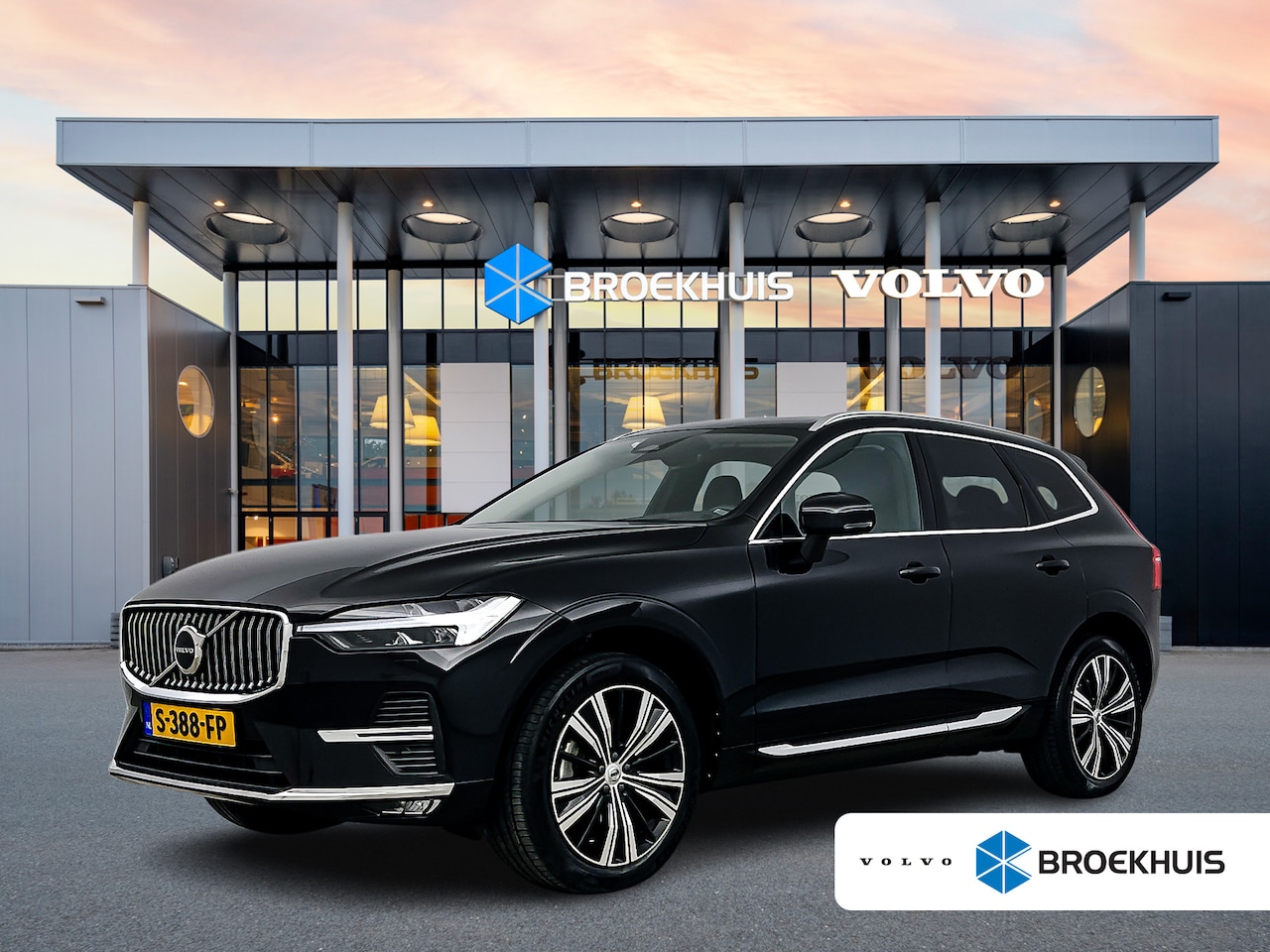 Volvo XC60 - B4 Ultimate Bright | 20" | Trekhaak | Panoramadak | Head-up | Harman Kardon | Elektr. vers - AutoWereld.nl