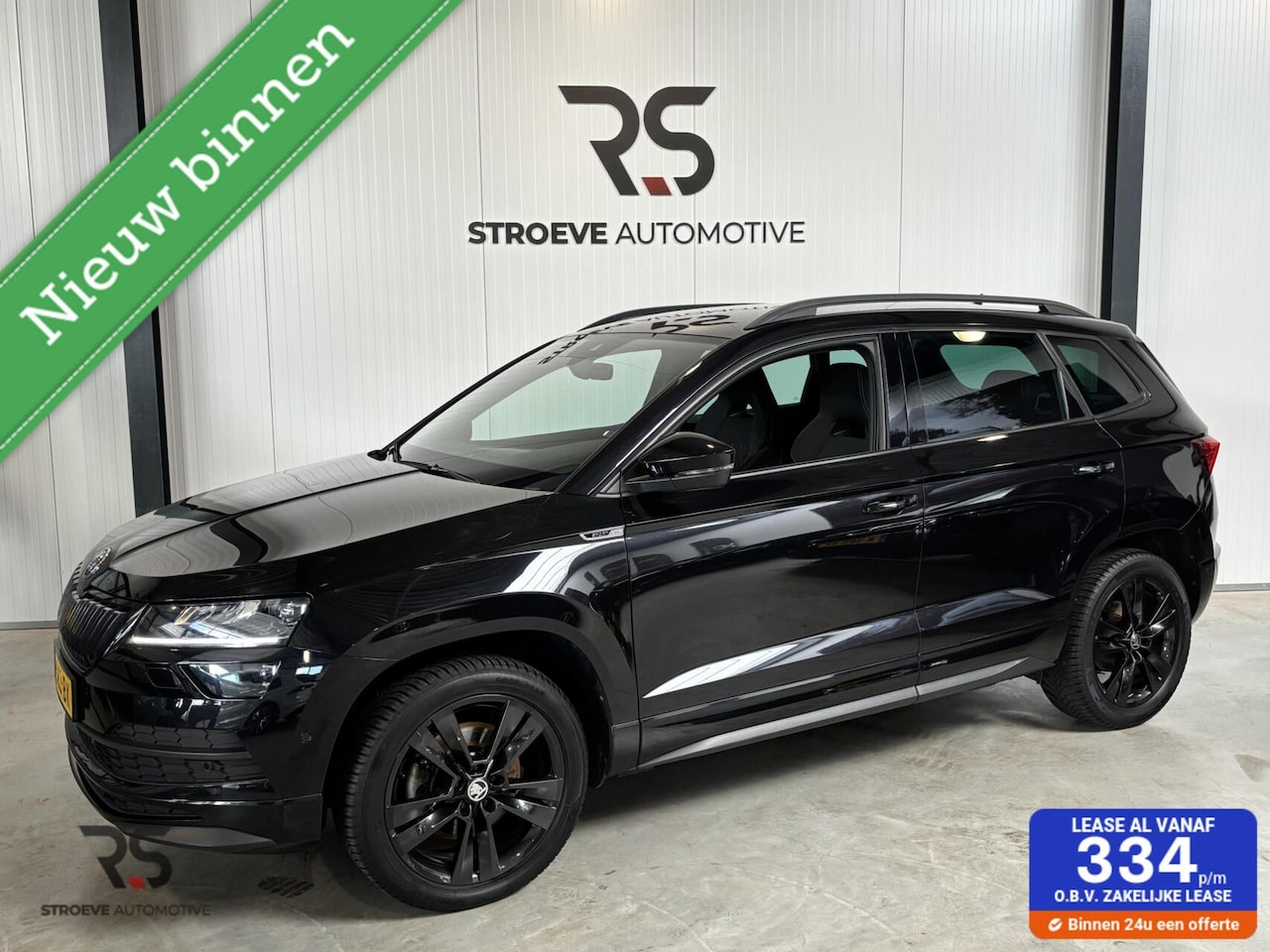 Skoda Karoq - 1.5 TSI 150 pk DSG ACT Sportline Buss. | Navi | LED | ACC | Keyless | Lane/Side | Stoelver - AutoWereld.nl