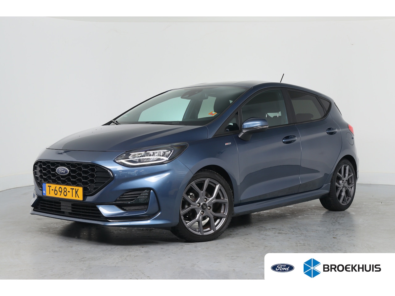 Ford Fiesta - 1.0 EcoBoost Hybrid ST-Line | Winter Pack | Keyless | Navi By App | Clima | Cruise Control - AutoWereld.nl