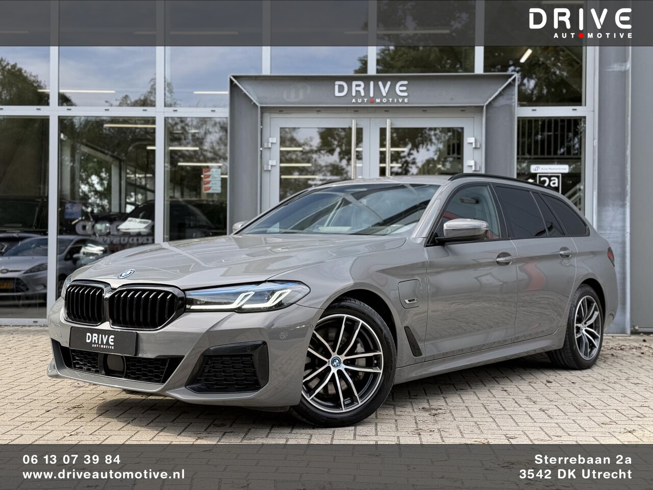 BMW 5-serie Touring - 530e High Ex. M-sport|SOH95%|Laser|Leder|DrivingAss.Prof|Memory|HUD|HiFi|Trekhaak - AutoWereld.nl
