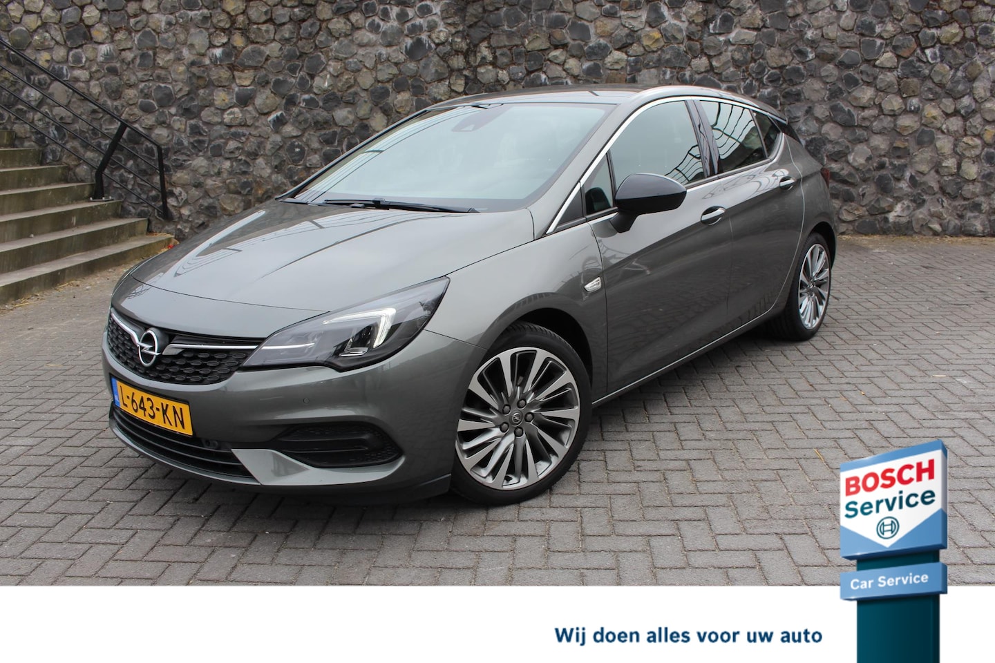 Opel Astra - 1.2 turbo+ 146PK Business Elegance camera DAB audio Carplay 18 inch velgen climate en crui - AutoWereld.nl