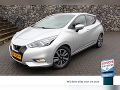 Nissan Micra - Turbo N-Connecta , Navi, Camera, Sportvelgen, cruise en climate control, 1e eigenaar