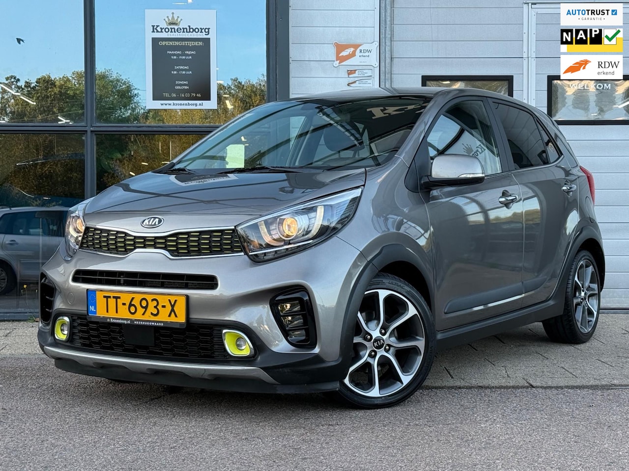 Kia Picanto - 1.0 T-GDI X-Line| CAMERA| CARPLAY| NAP - AutoWereld.nl