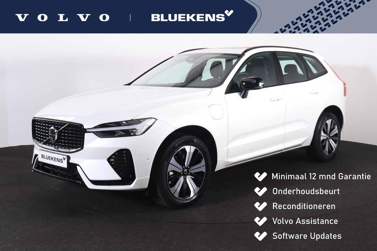Volvo XC60 - T6 Recharge AWD Plus Dark - Panorama/schuifdak - IntelliSafe Assist & Surround - 360º Came - AutoWereld.nl