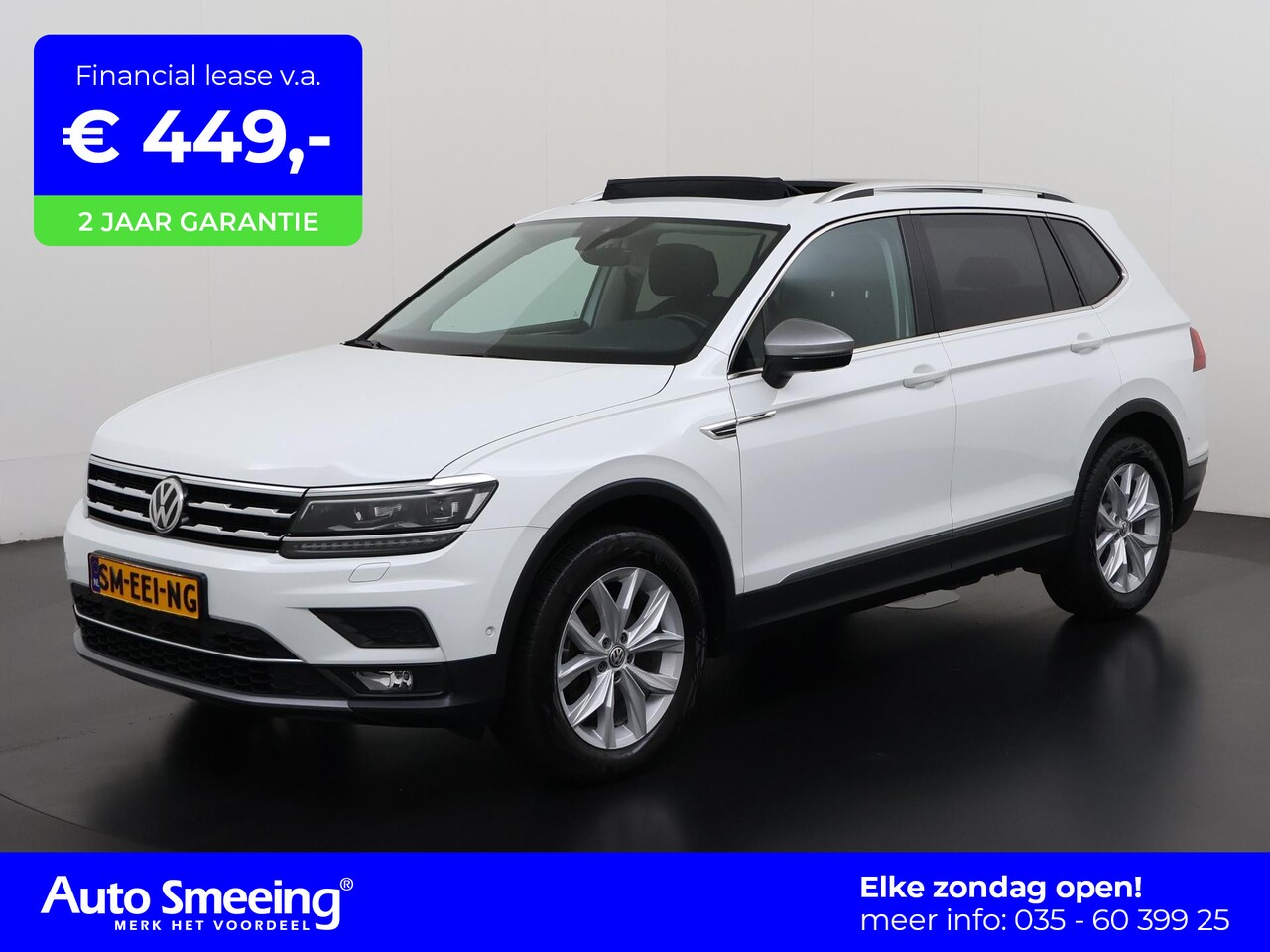Volkswagen Tiguan Allspace - 1.5 TSI Highline 7 Persoons DSG | Panoramadak | Trekhaak | Zondag Open! - AutoWereld.nl