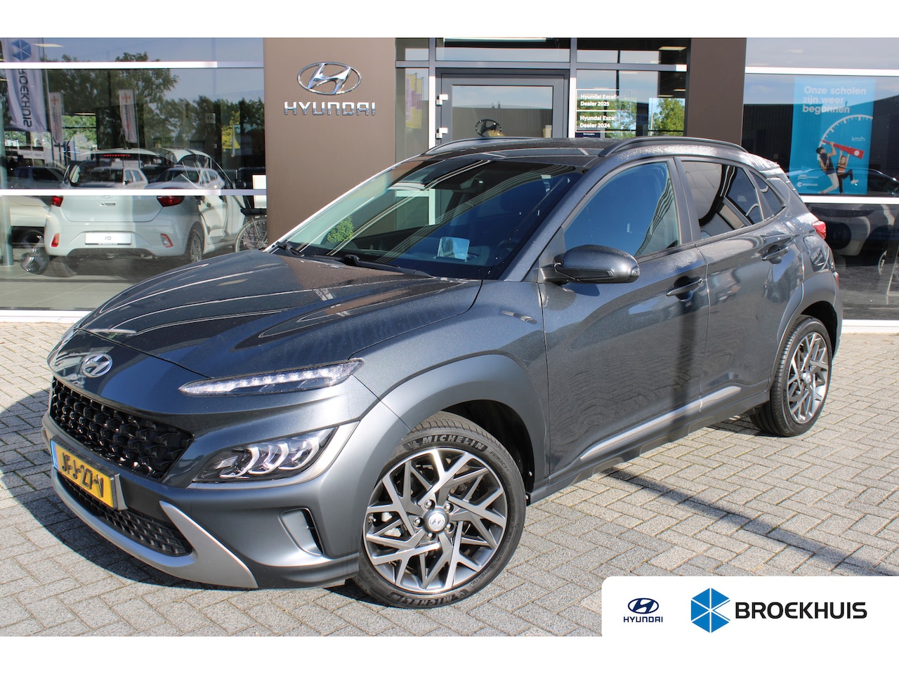 Hyundai Kona - 1.6 GDI HEV Fashion | 18 Inch velgen | DAB ontvanger | Navigatie | Adaptive Cruise Control - AutoWereld.nl