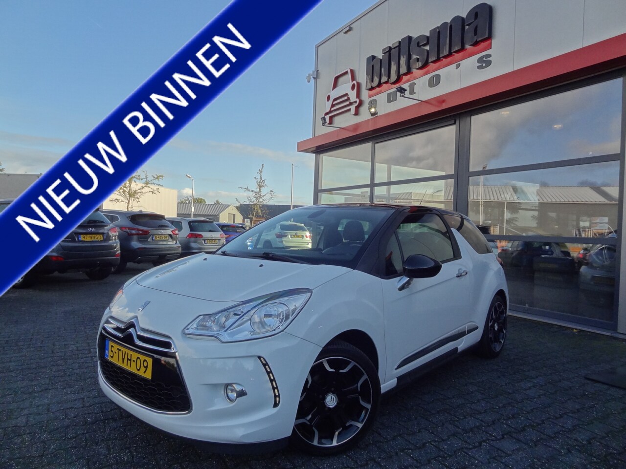 Citroën DS3 - 1.2 e-VTi ETG So Chic | INVALIDE-UITVOERING | AUTOMAAT | NAVI | ECC | CRUISE | LMV - AutoWereld.nl