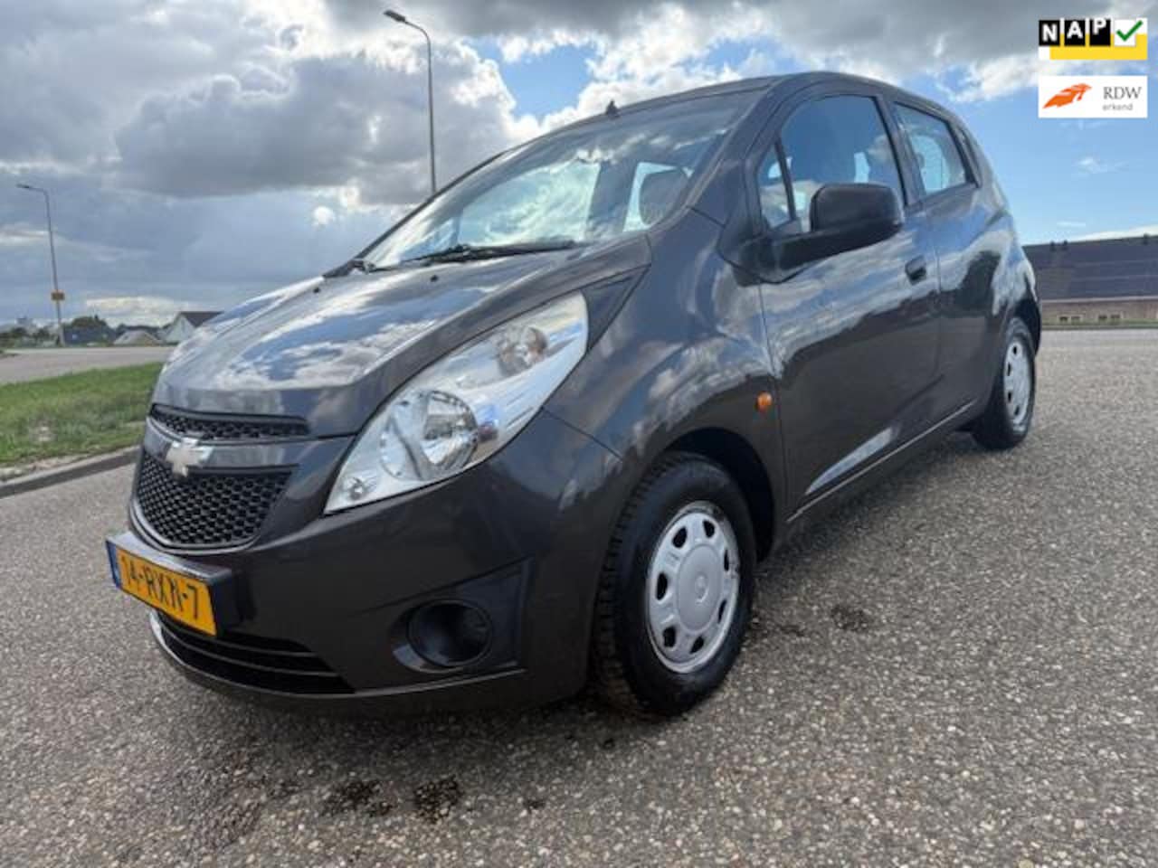 Chevrolet Spark - 1.0 16V LS Bi-Fuel Airco 1Eigenaar NAP 76690KM! APK - AutoWereld.nl